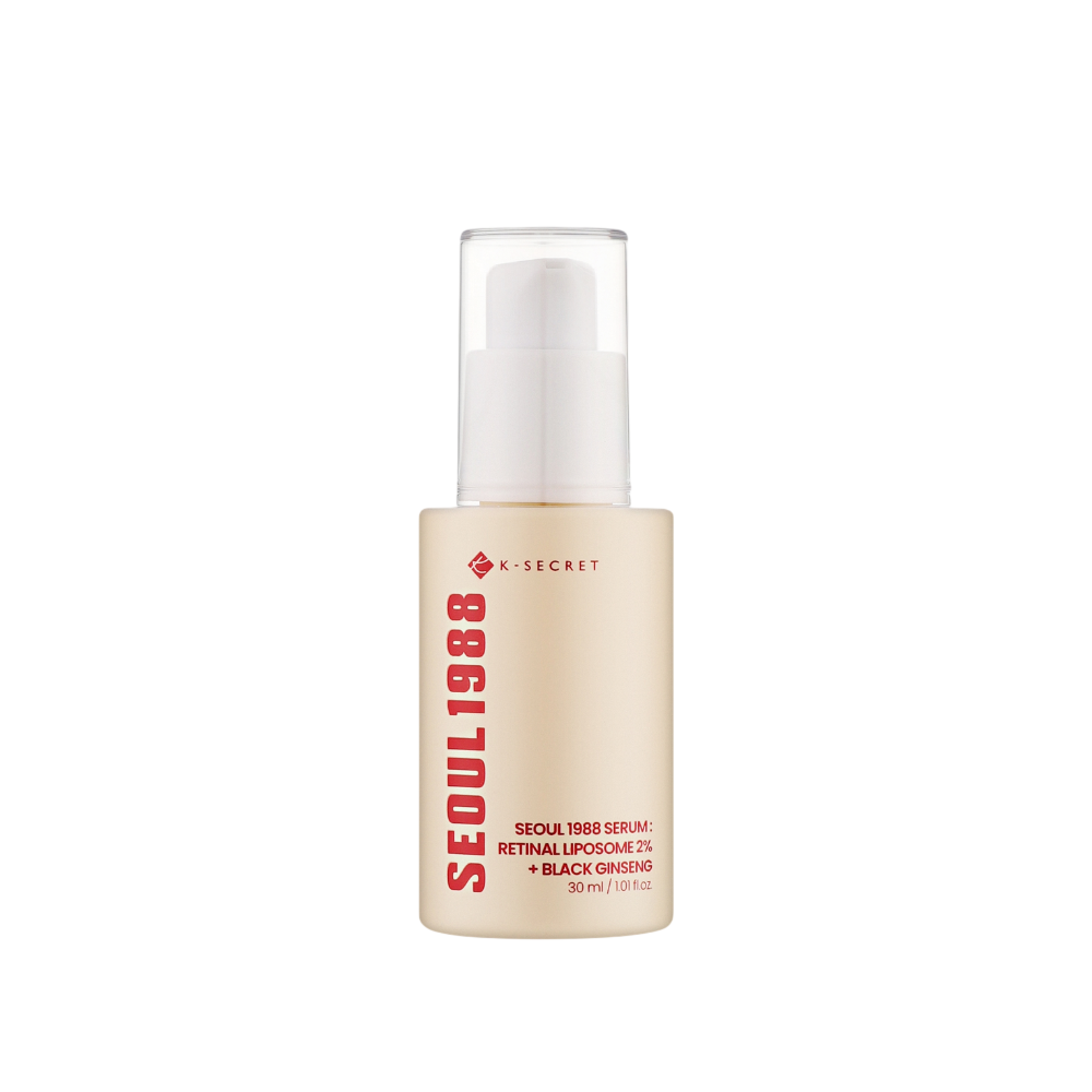 KSECRET SEOUL 1988 Serum: Retinal Liposome 2% + Black Ginseng, 30ml