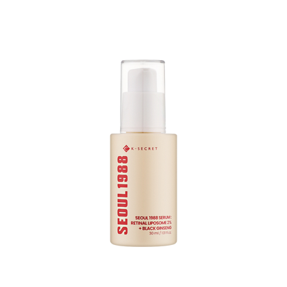 KSECRET SEOUL 1988 Serum: Retinal Liposome 2% + Black Ginseng, 30ml
