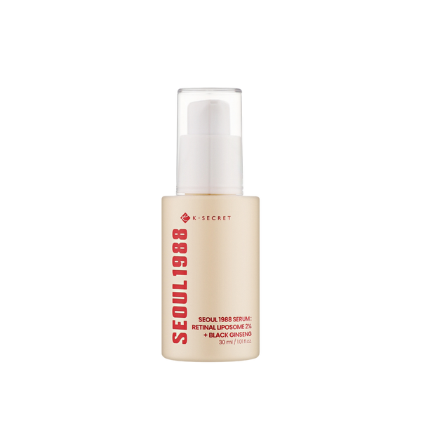 KSECRET SEOUL 1988 Serum: Retinal Liposome 2% + Black Ginseng, 30ml