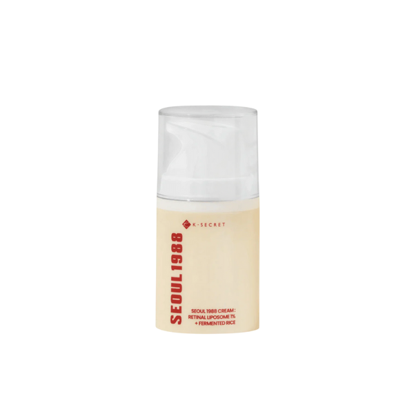 KSECRET SEOUL 1988 Cream: Retinal Liposome 1% + Fermented Rice, 50ml