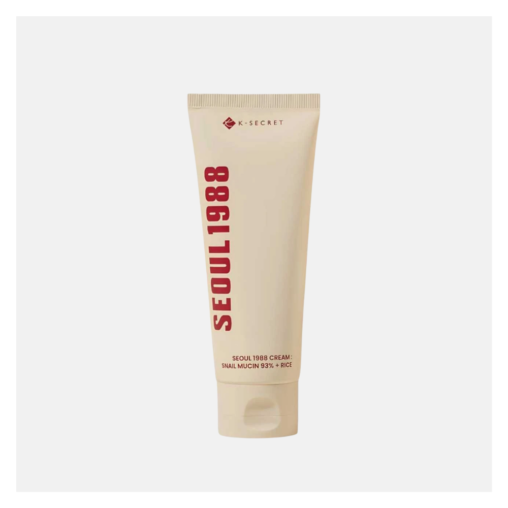 KSECRET SEOUL 1988 Cream: Snail Mucin 93% + Rice, 100ml