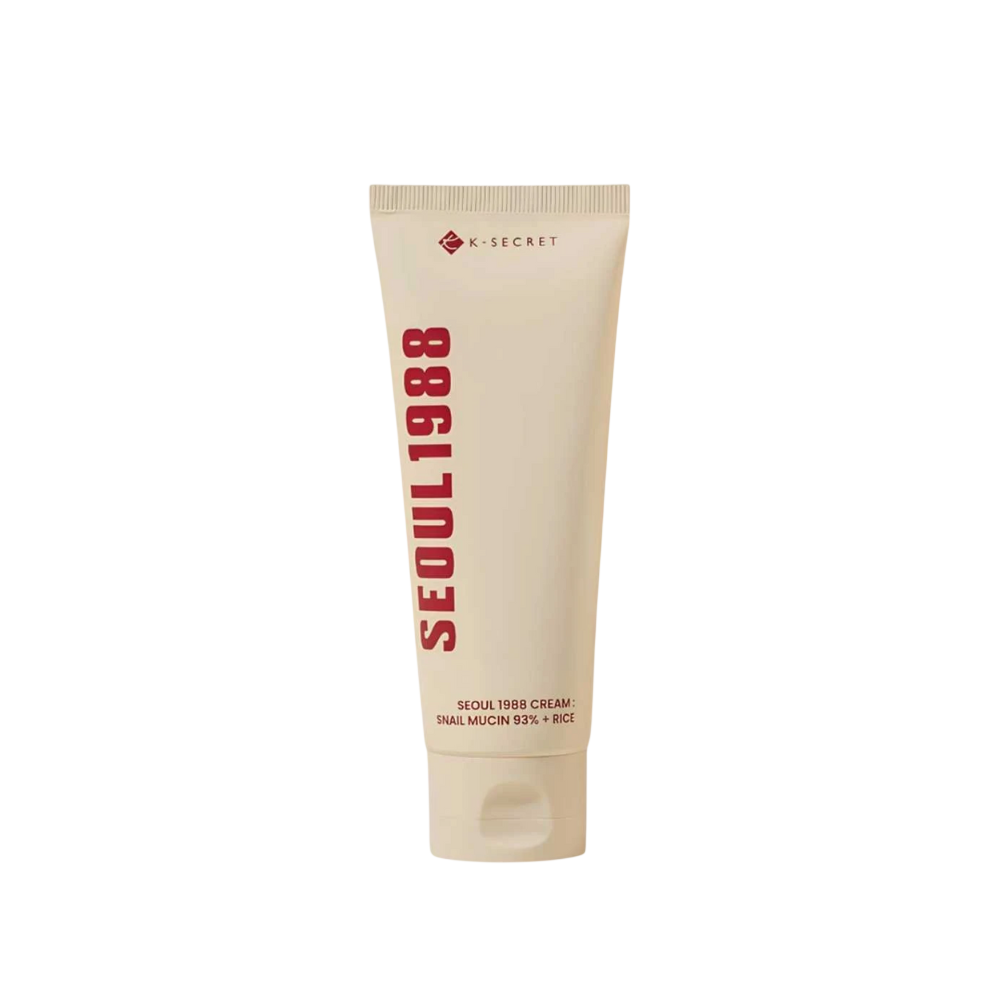 KSECRET SEOUL 1988 Cream: Snail Mucin 93% + Rice, 100ml