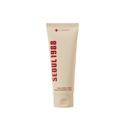 KSECRET SEOUL 1988 Cream: Snail Mucin 93% + Rice, 100ml