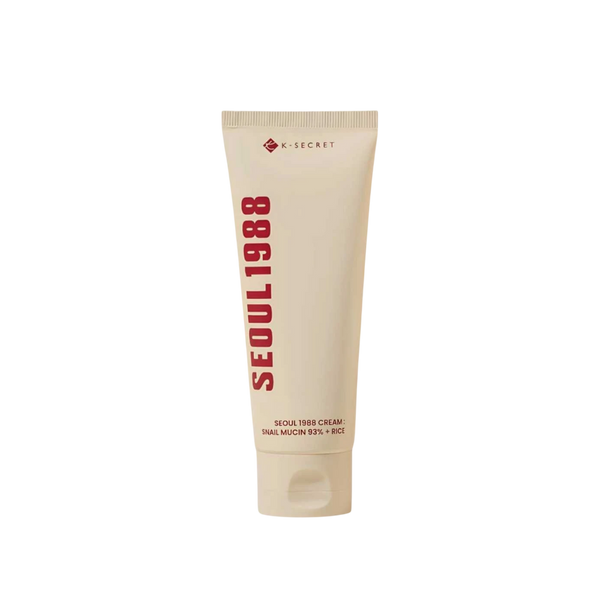 KSECRET SEOUL 1988 Cream: Snail Mucin 93% + Rice, 100ml