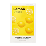 Missha Airy Fit Sheet Mask, Limone, 5 pezzi - persiincorea