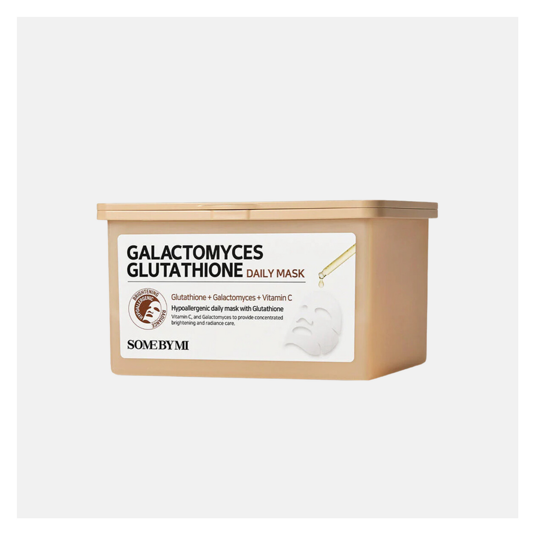 SOMEBYMI Galactomyces Glutathione Daily Mask, 30 maschere