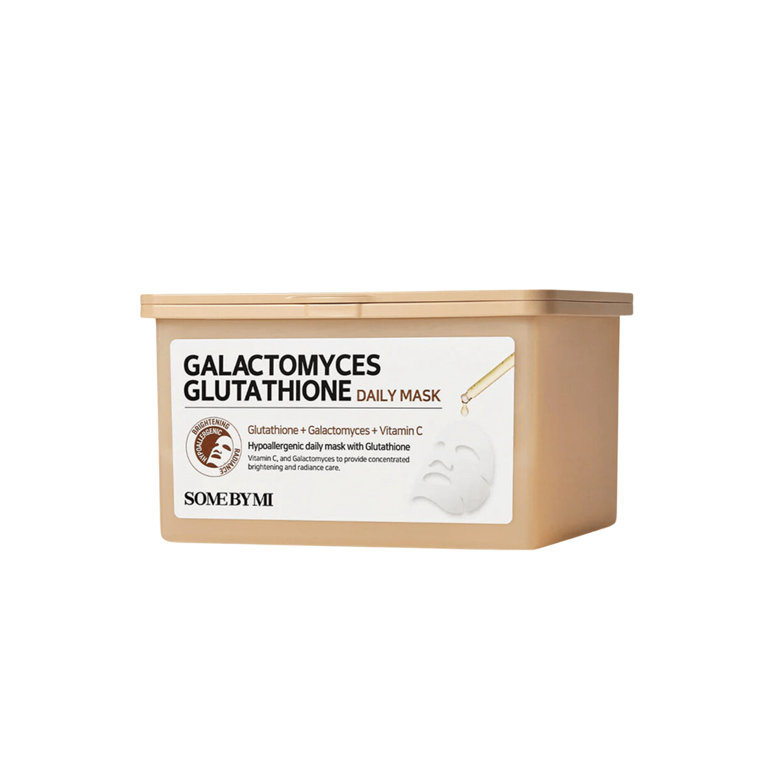 SOMEBYMI Galactomyces Glutathione Daily Mask, 30 maschere