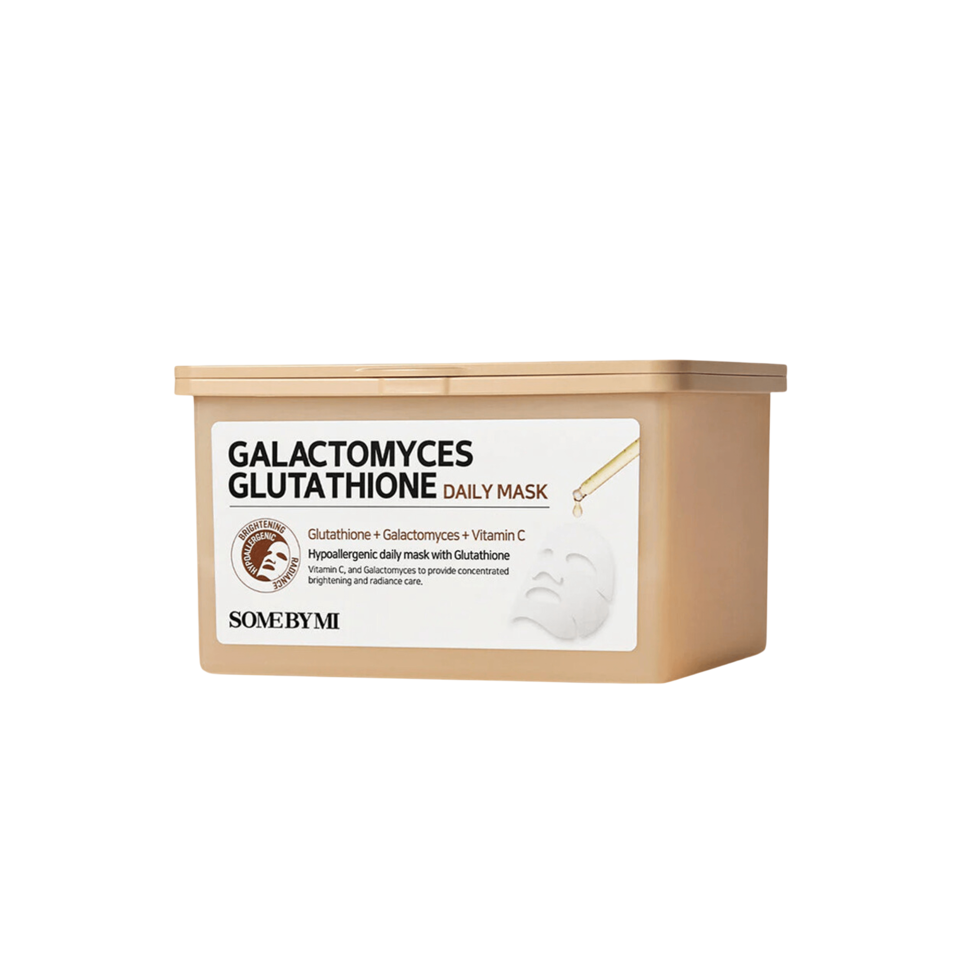 SOMEBYMI Galactomyces Glutathione Daily Mask, 30 maschere