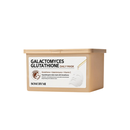 SOMEBYMI Galactomyces Glutathione Daily Mask, 30 maschere