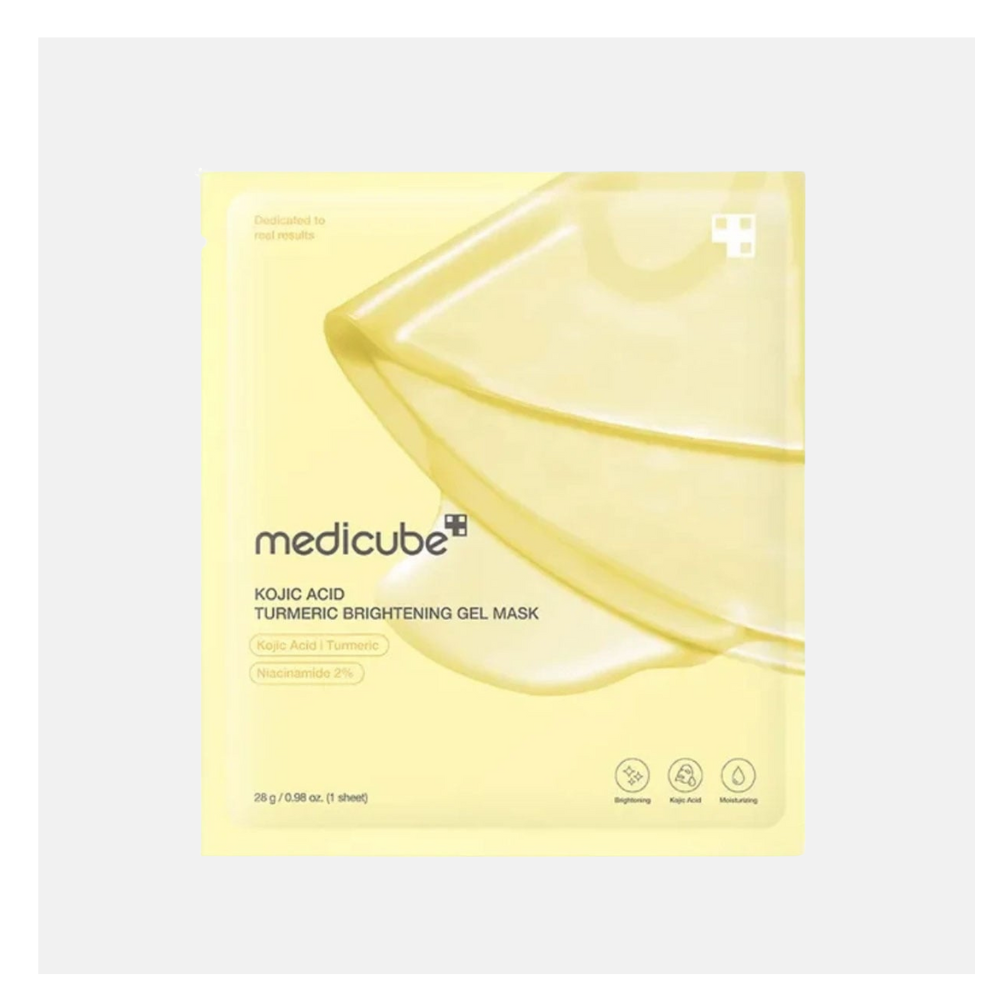 MEDICUBE Kojic Acid Turmeric Brightening Gel Mask, 28g