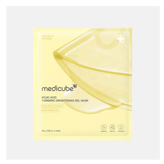 MEDICUBE Kojic Acid Turmeric Brightening Gel Mask, 28g