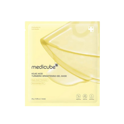 MEDICUBE Kojic Acid Turmeric Brightening Gel Mask, 28g