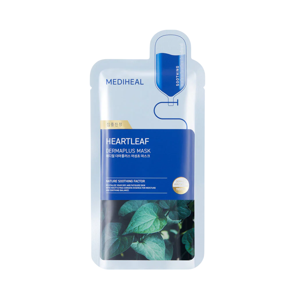 Mediheal Dermaplus Heartleaf Mask, 22ml