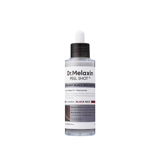 Dr. Melaxin Peel Shot Exfoliating Black Rice Ampoule, 80ml