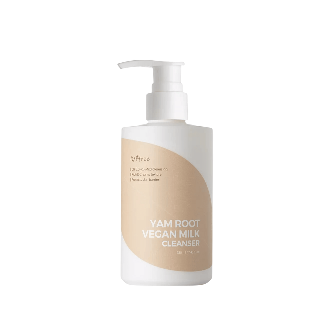 ISNTREE Yam Root Vegan Milk Cleanser, 220ml