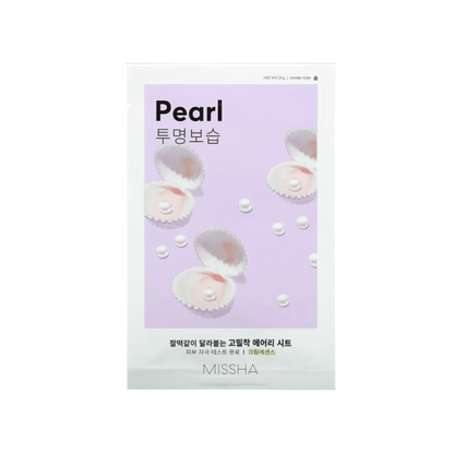 MISSHA Airy Fit Sheet Mask, Pearl
