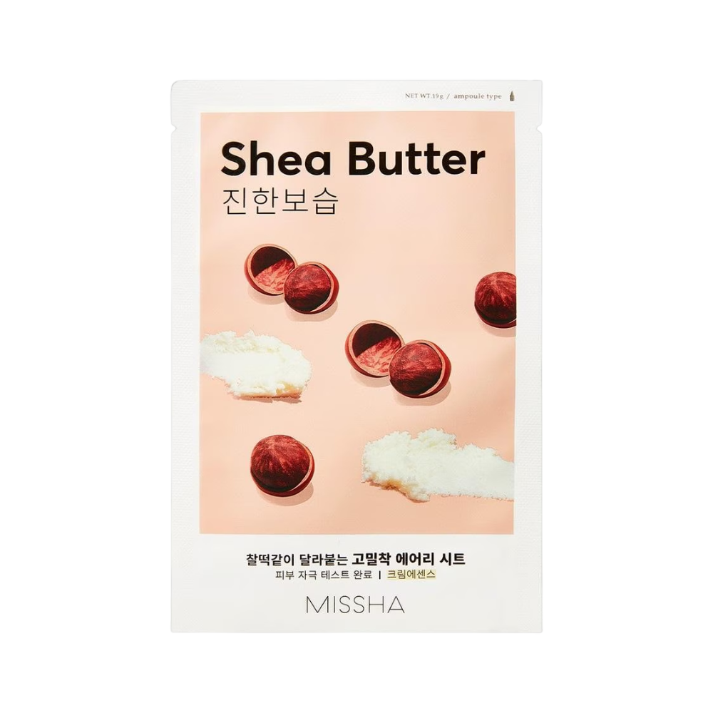 Missha Airy Fit Sheet Mask Shea Butter, 19g