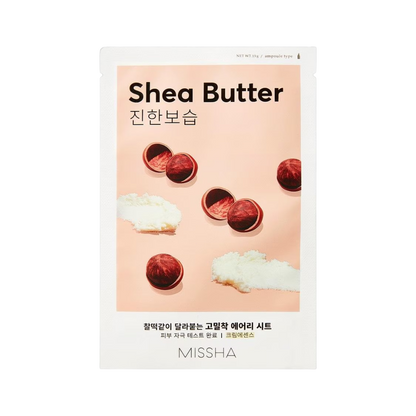 Missha Airy Fit Sheet Mask Shea Butter, 19g