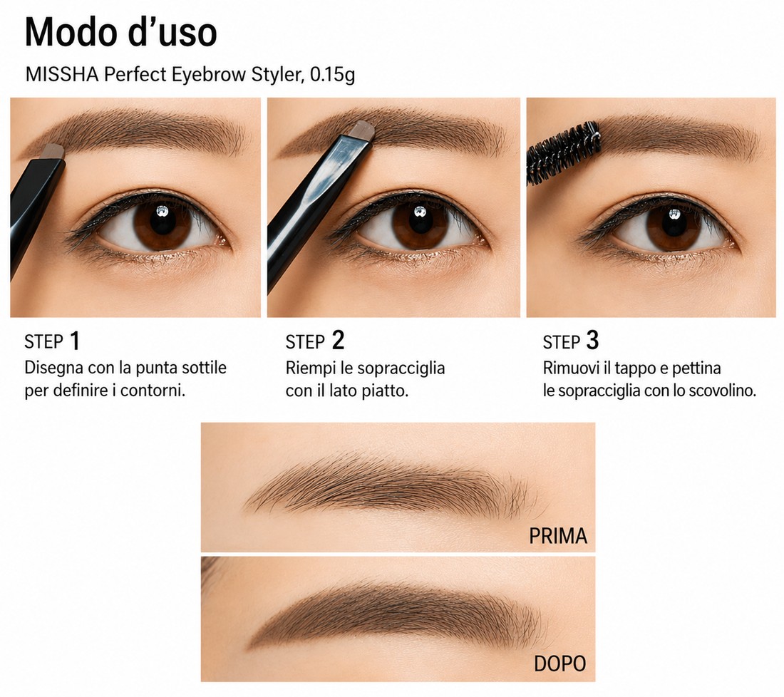 MISSHA Perfect Eyebrow Styler, 0.15g