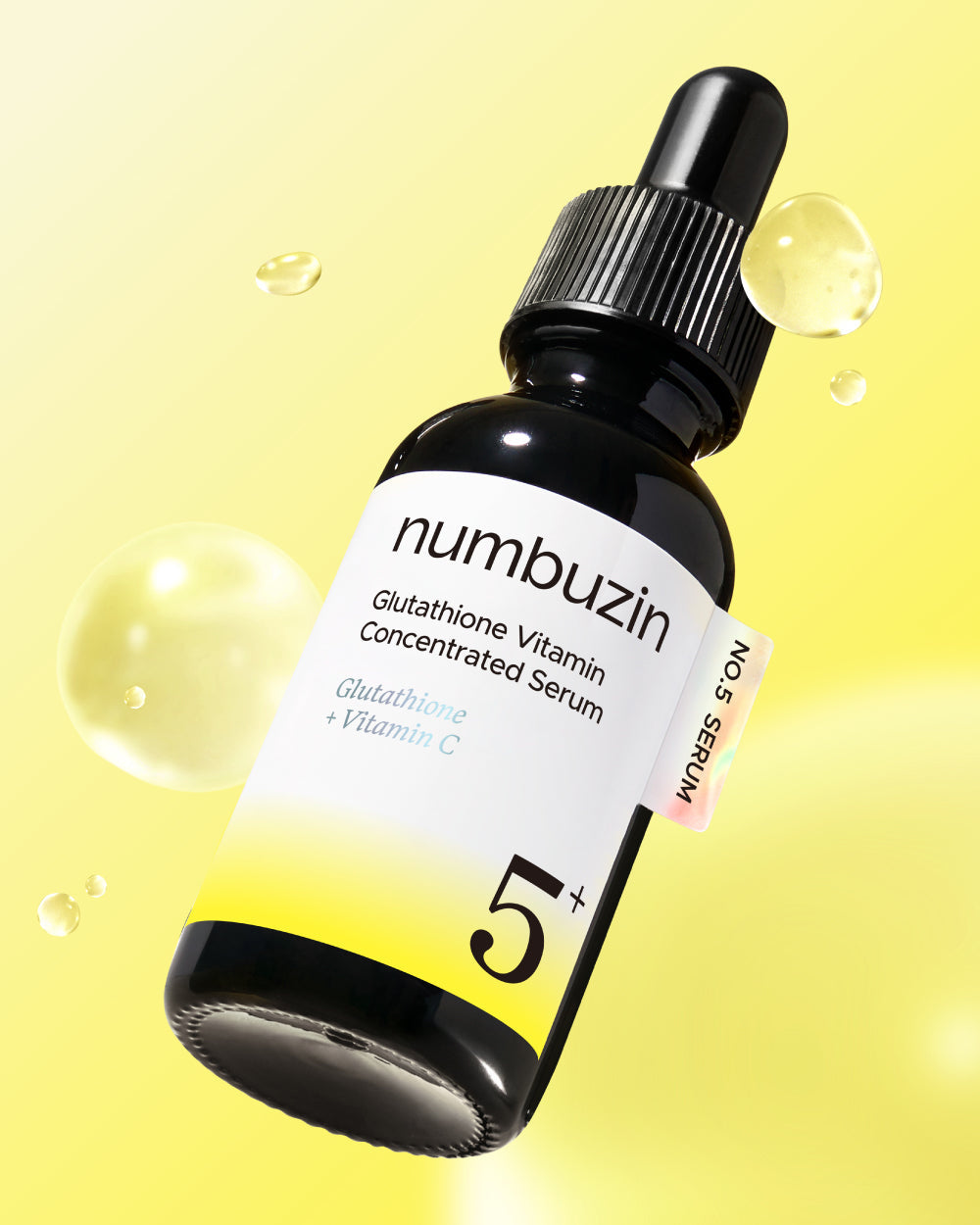 Numbuzin No.5+ Glutathione Vitamin Concentrated Serum - immagine estetica