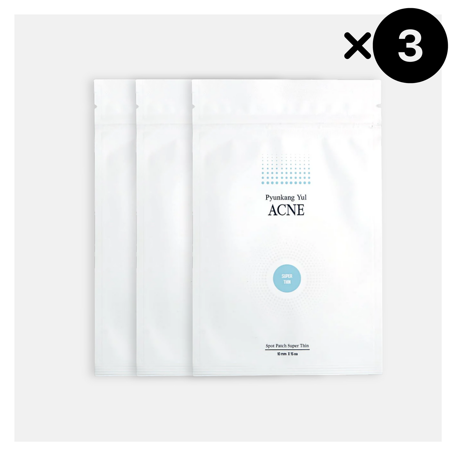 PYUNKANG YUL Acne Spot Patch Super Thin, 15 cerotti, 3 pezzi