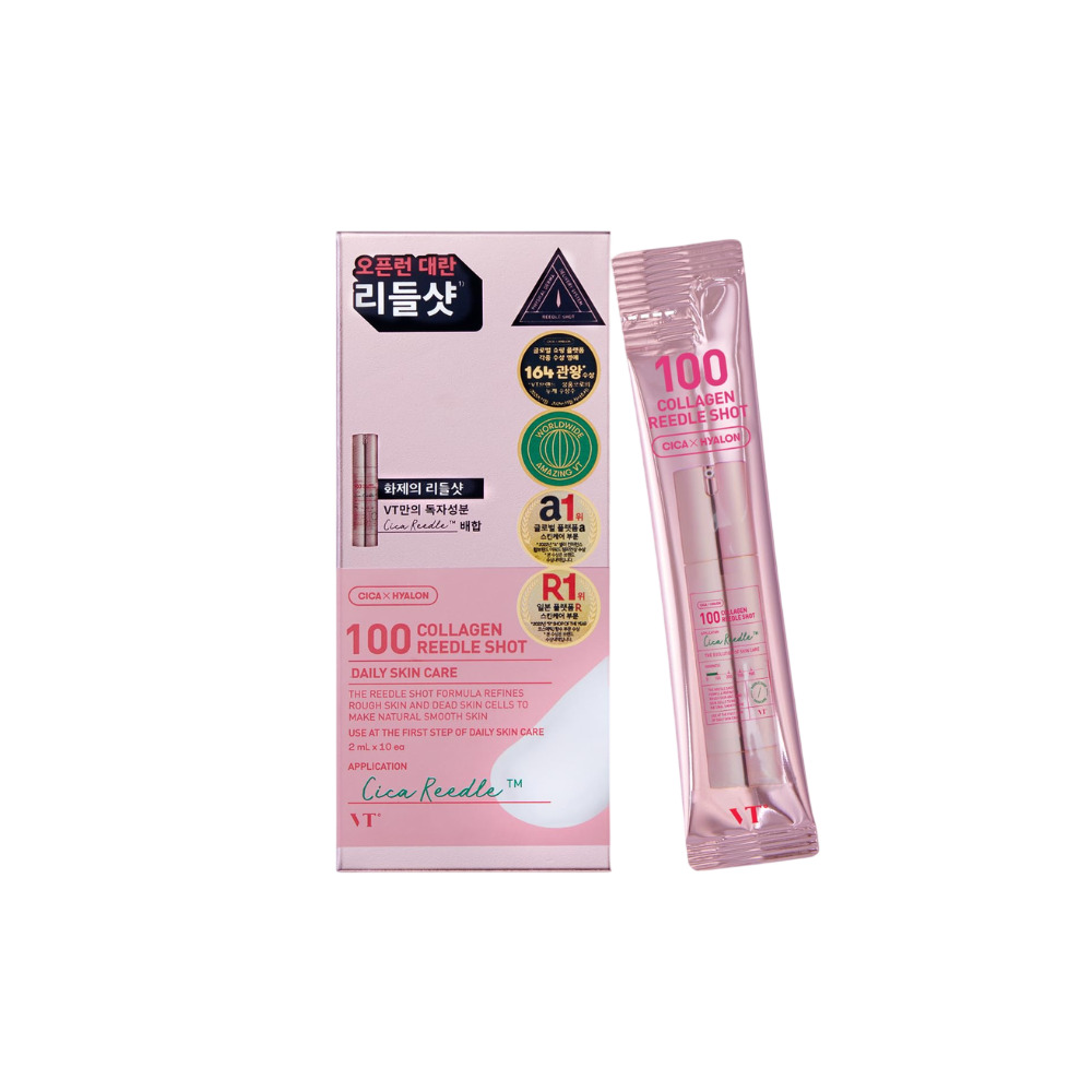 VT COSMETICS Collagen Reedle Shot 100, 10 stick da 2ml