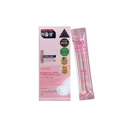 VT COSMETICS Collagen Reedle Shot 100, 10 stick da 2ml