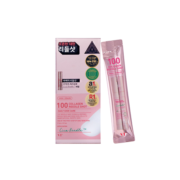 VT COSMETICS Collagen Reedle Shot 100, 10 stick da 2ml