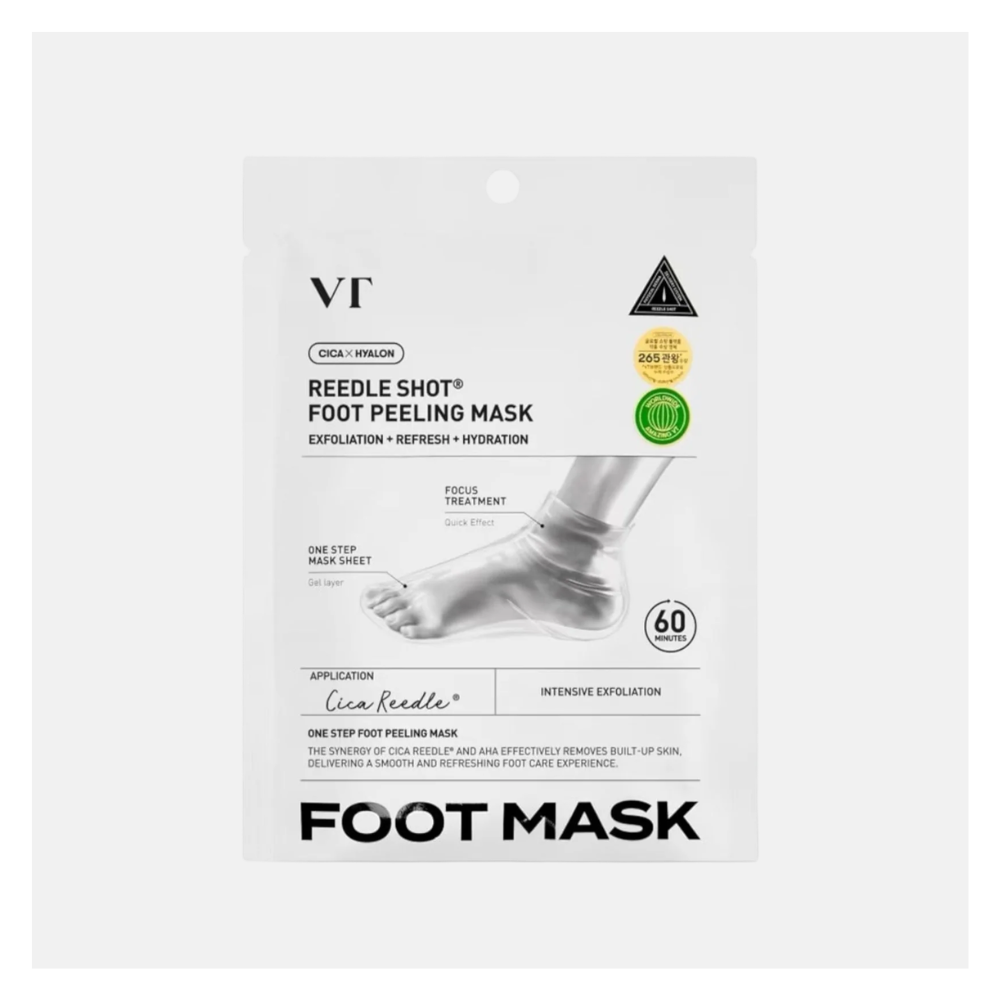 VT Reedle Shot Foot Peeling Mask, 16ml