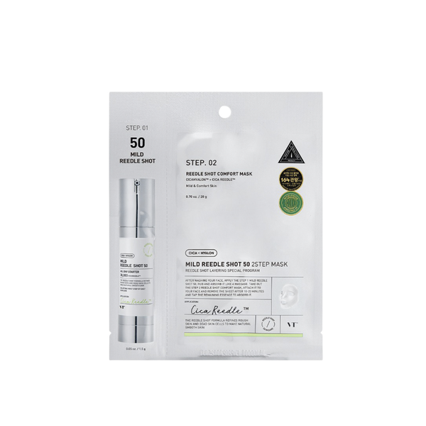 VT COSMETICS Mild Reedle Shot 50 2-Step Mask