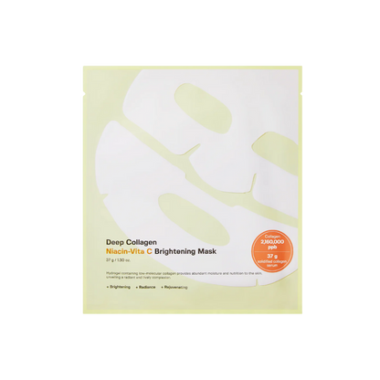 Sungboon Editor Deep Collagen Niacin‑Vita C Brightening Mask, 37g