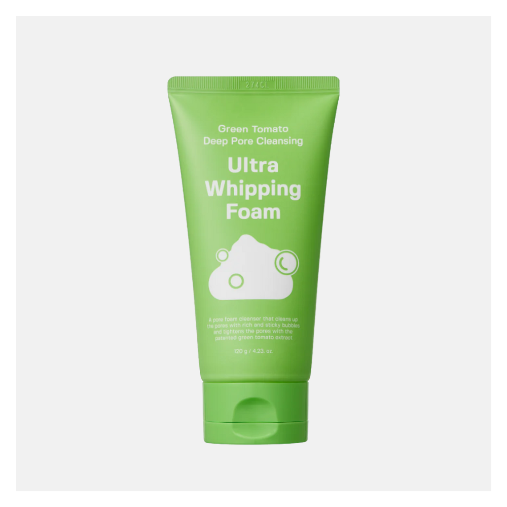 Sungboon Editor Green Tomato Deep Pore Cleansing Ultra Whipping Foam, 120g