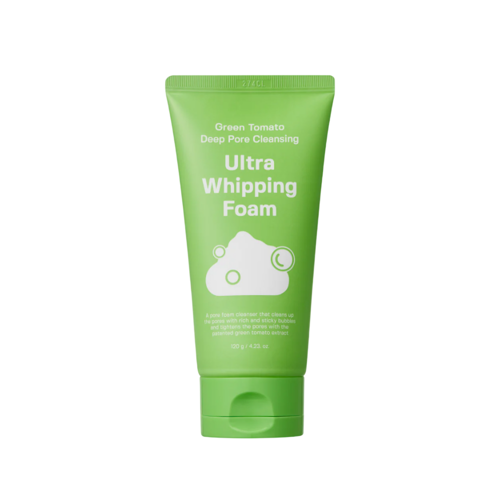 Sungboon Editor Green Tomato Deep Pore Cleansing Ultra Whipping Foam, 120g