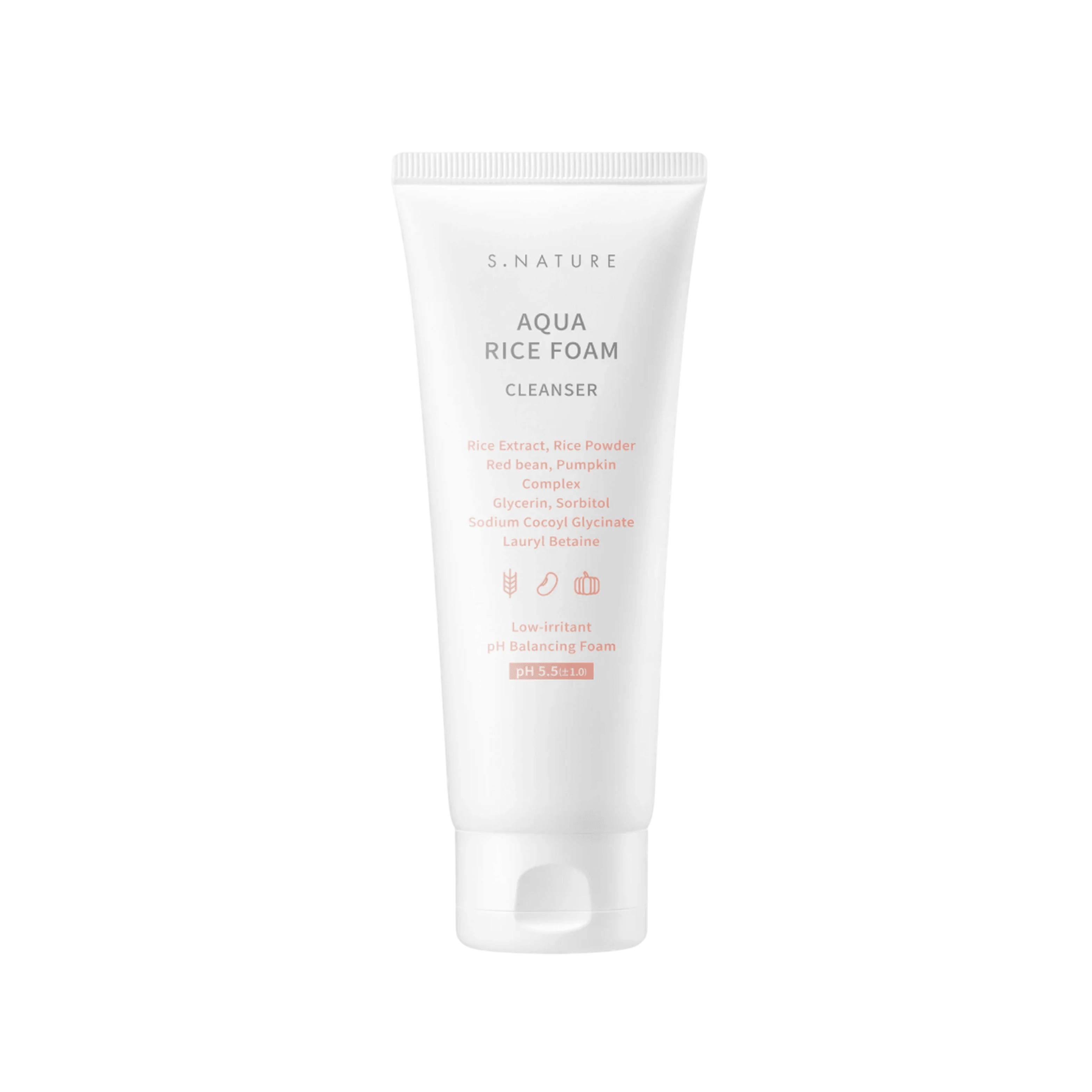 S.NATURE Aqua Rice Foam Cleanser