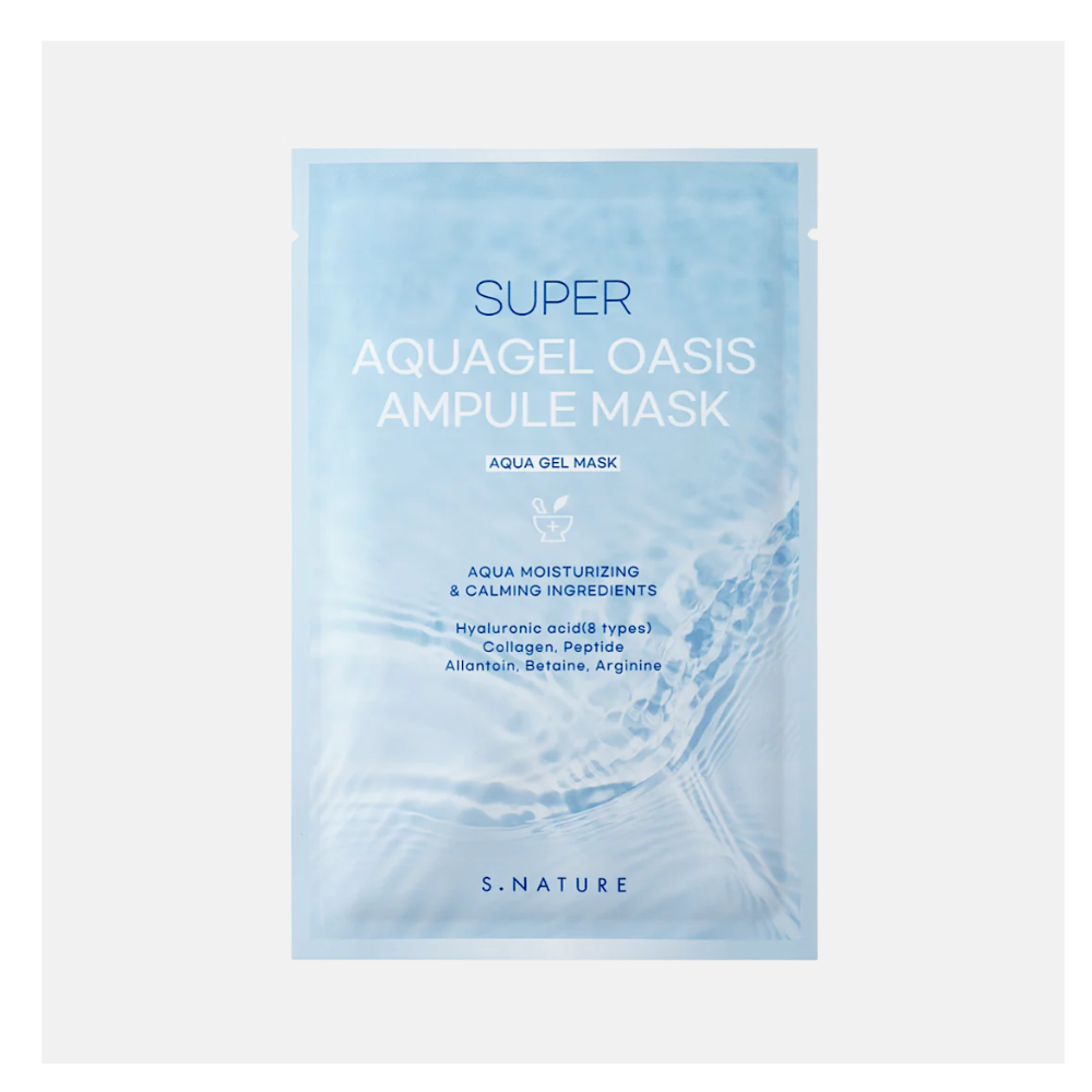S.NATURE Super Aquagel Oasis Ampule Mask