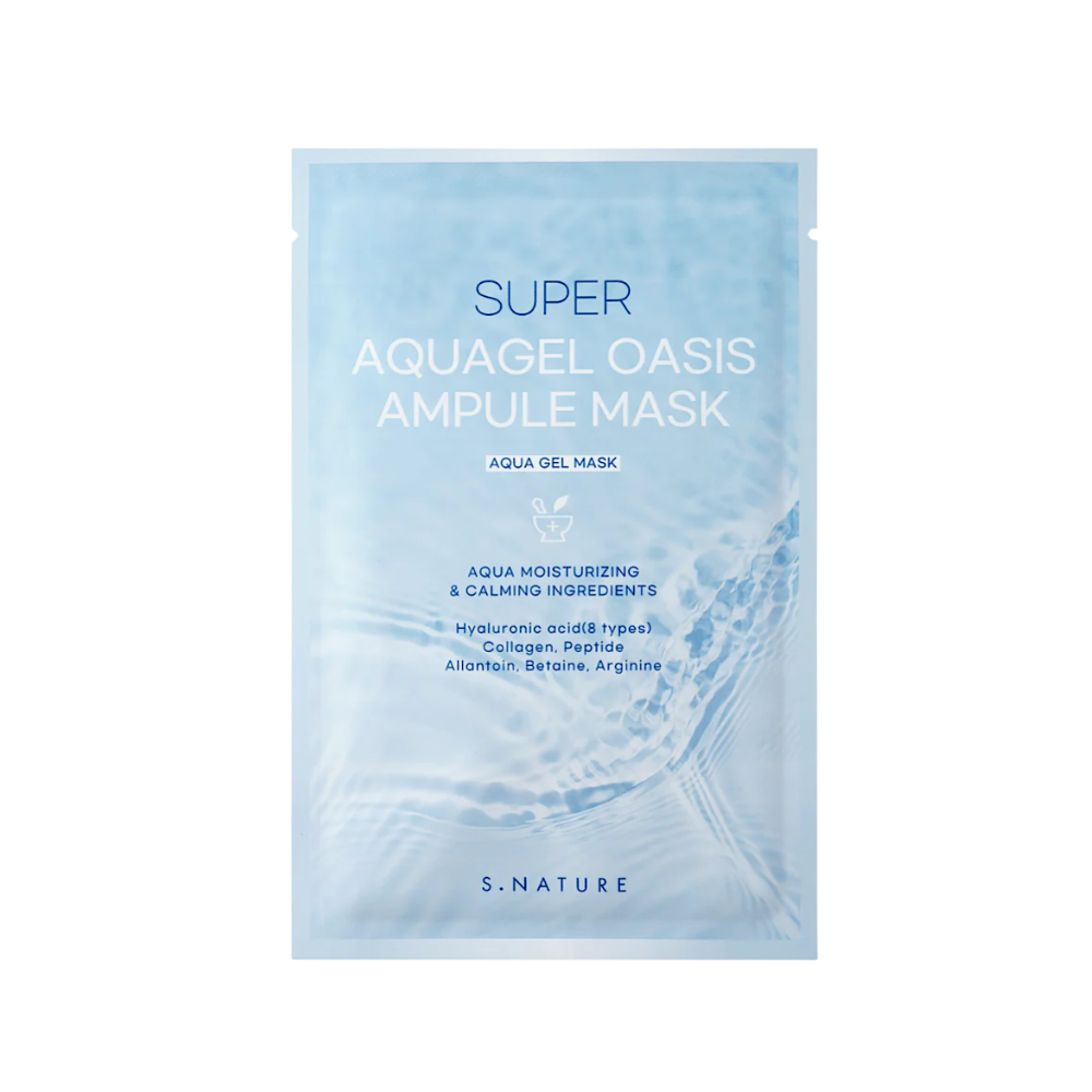 S.NATURE Super Aquagel Oasis Ampule Mask