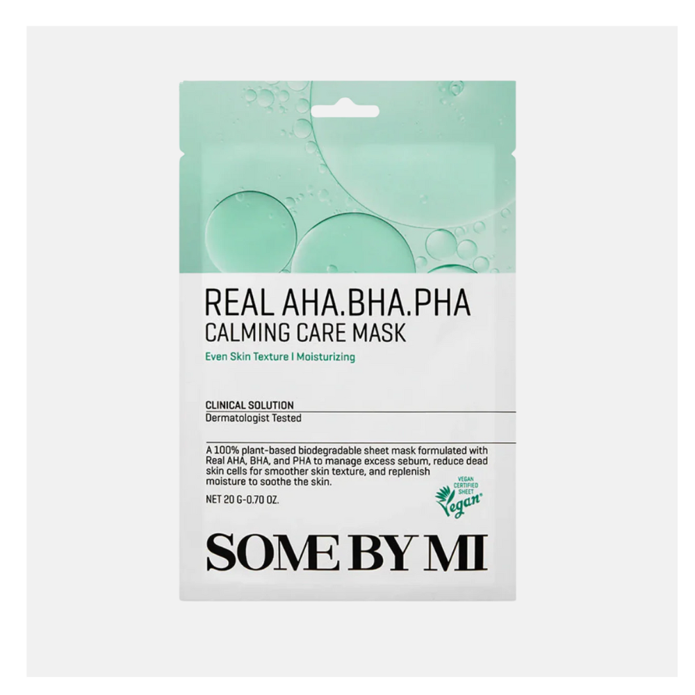 SOMEBYMI Real AHA-BHA-PHA Calming Care Mask, 20g