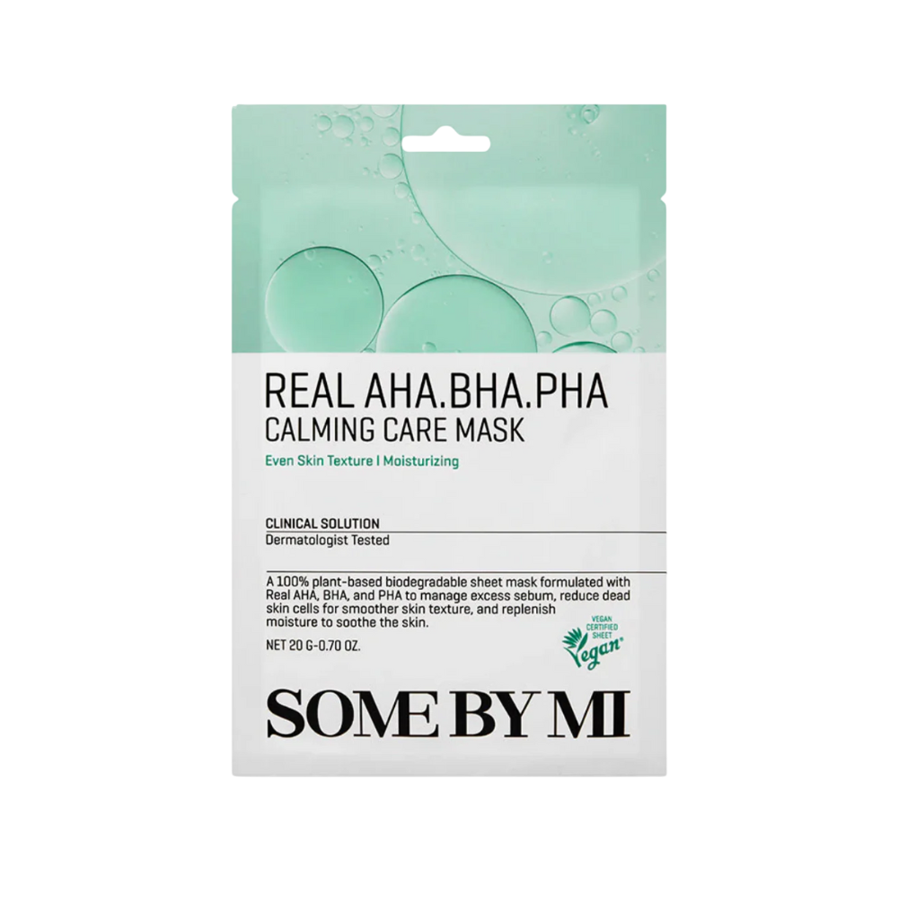 SOMEBYMI Real AHA-BHA-PHA Calming Care Mask, 20g