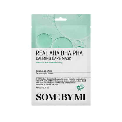 SOMEBYMI Real AHA-BHA-PHA Calming Care Mask, 20g