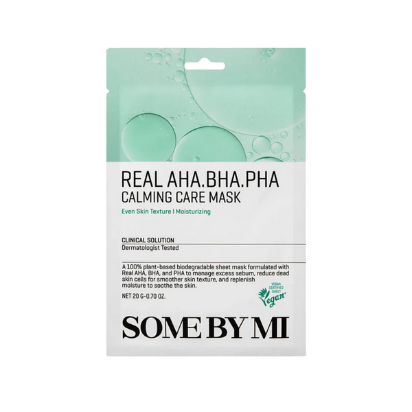 SOMEBYMI Real AHA-BHA-PHA Calming Care Mask, 20g