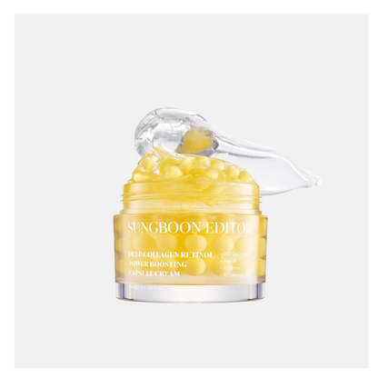 Sungboon Editor Deep Collagen Retinol Power Boosting Capsule Cream, 50ml