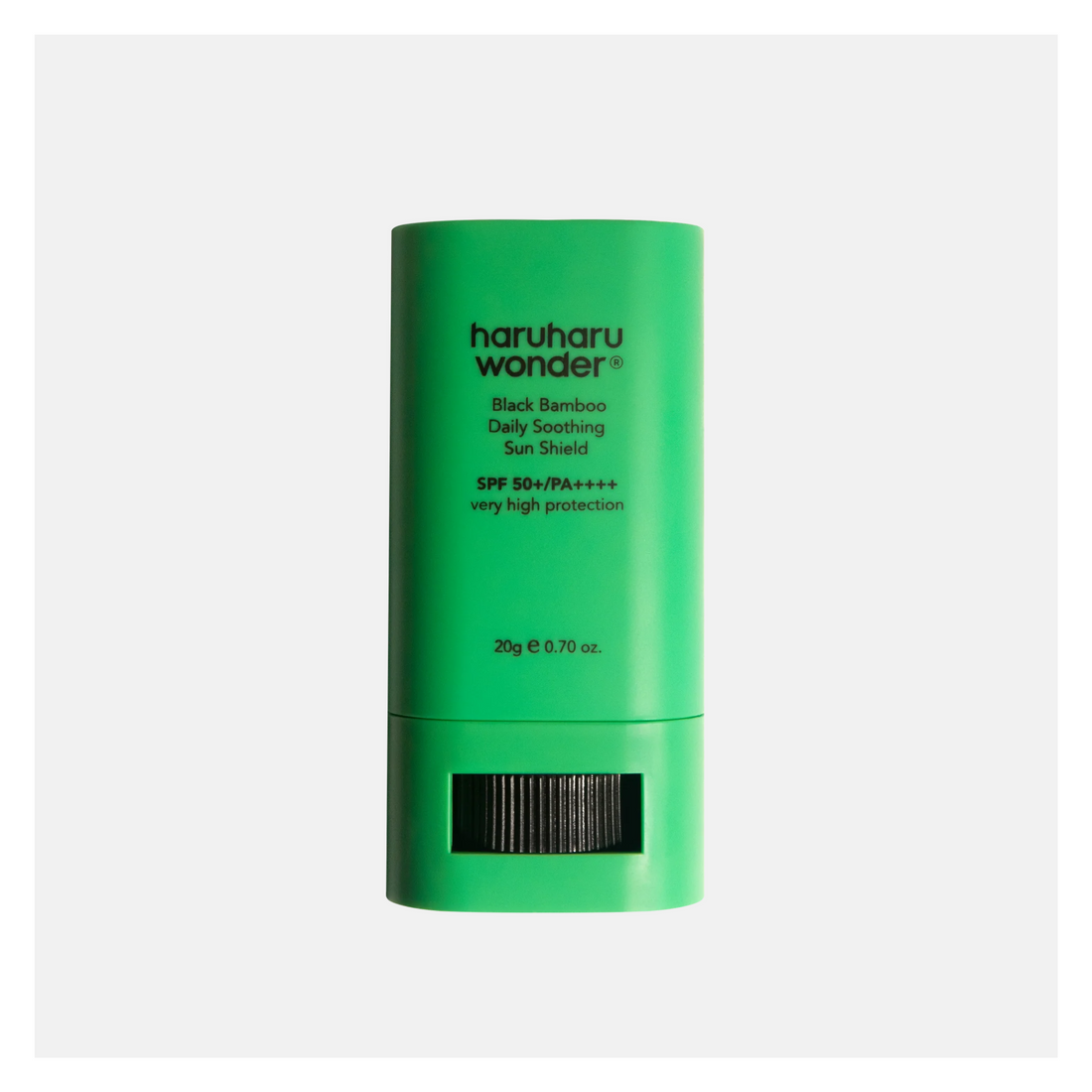 haruharu wonder Black Bamboo Daily Soothing Sun Shield, SPF50+ PA++++, 20g