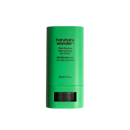 haruharu wonder Black Bamboo Daily Soothing Sun Shield, SPF50+ PA++++, 20g