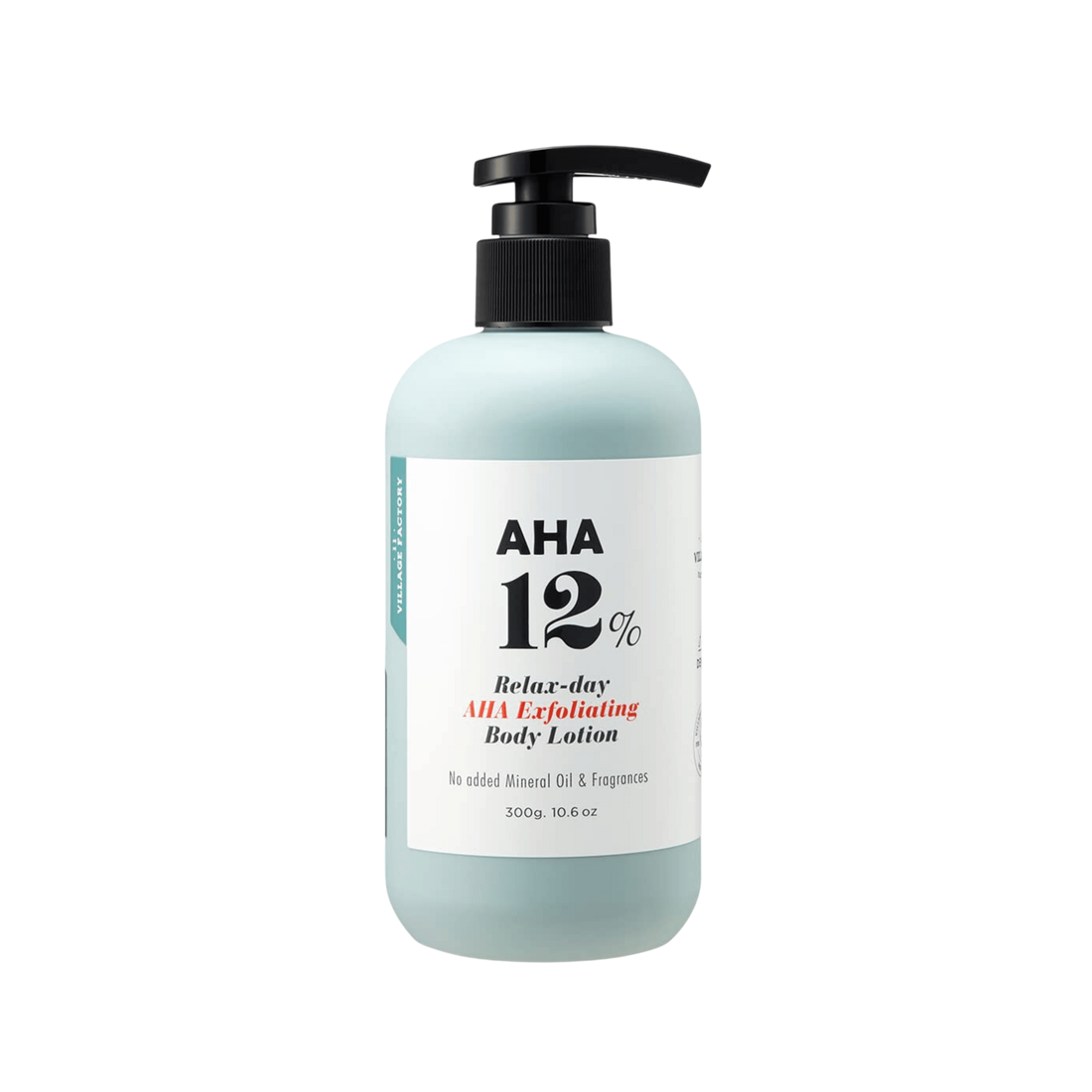 VILLAGE 11 FACTORY Relax Day AHA Exfoliating Body Lotion, 300g