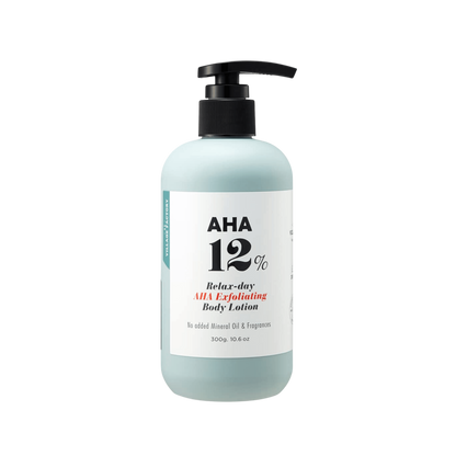 VILLAGE 11 FACTORY Relax Day AHA Exfoliating Body Lotion, 300g