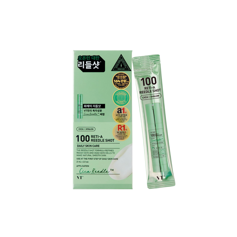 VT COSMETICS Reti-A Reedle Shot 100, 10 stick da 2ml