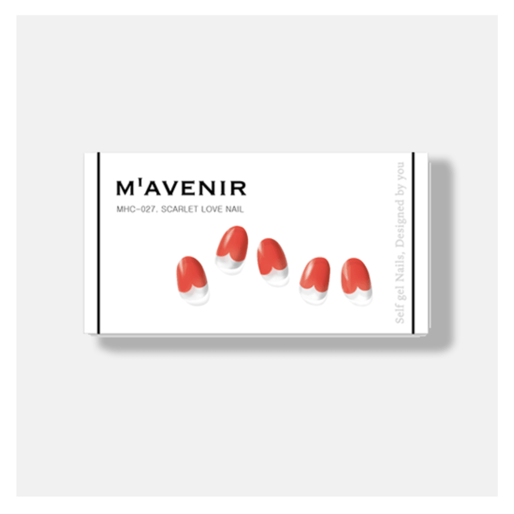 Adhesive Gel Nails - SCARLET LOVE
