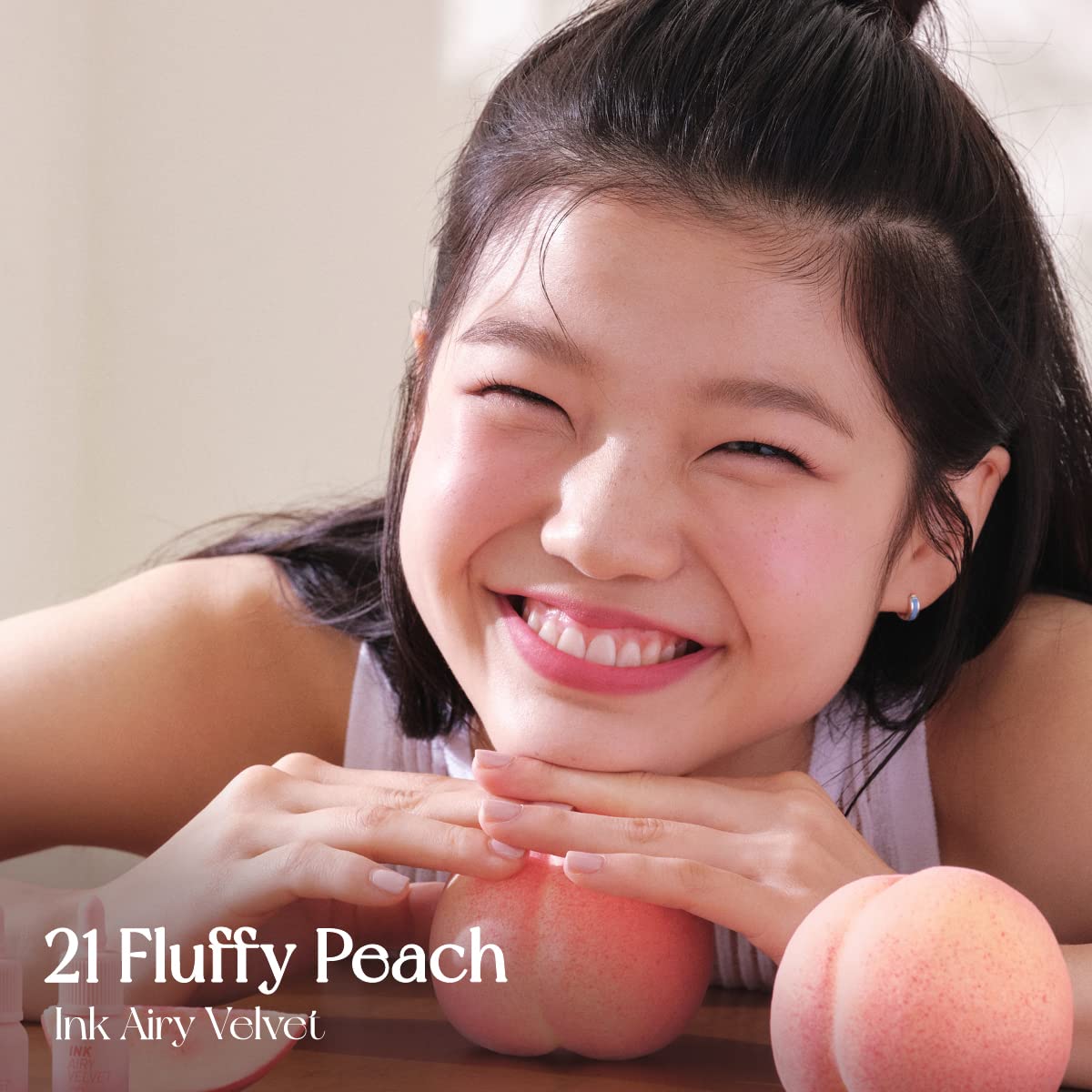 PERIPERA Ink Airy Velvet, 4g, 21 Fluffy Peach