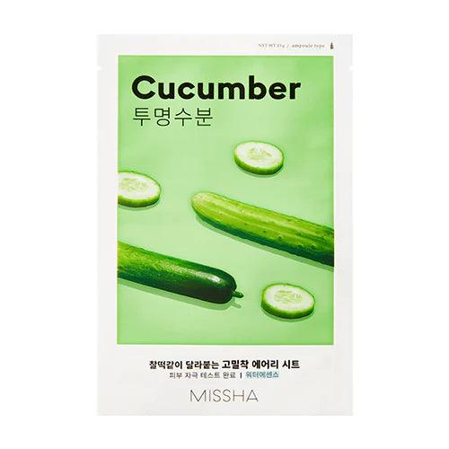 Missha Airy Fit Sheet Mask, Cetriolo - persiincorea