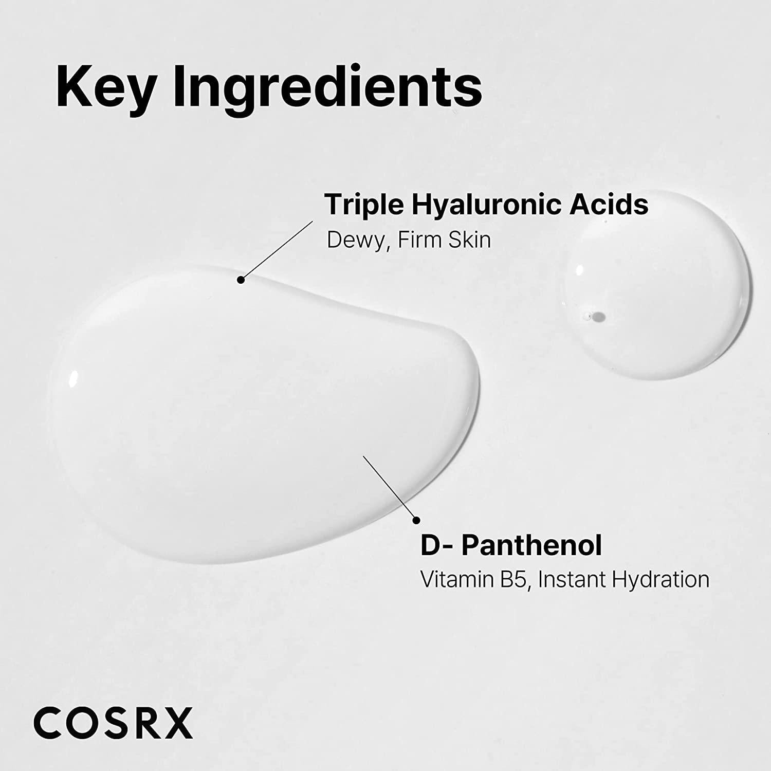 COSRX Hydrium Triple Hyaluronic Moisture Ampoule, 40ml - persiincorea